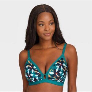 NEW All.You.LIVELY Women's Busty Mesh Trim Bralette Size 1: 32DD-DDD, 34D-DD